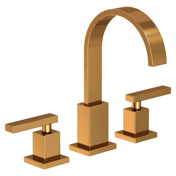 Secant Two Handle Widespread Bathroom Faucet with Drain - Frankwebs