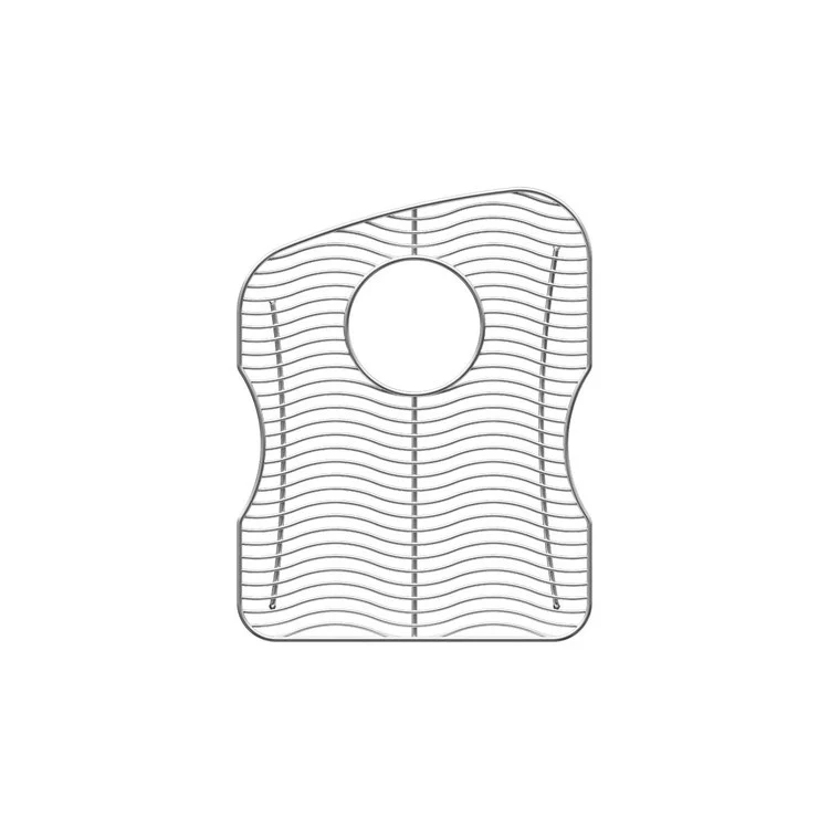 Sink Grid Bottom Grid 13.5 x 17.5 Inch Polished Stainless Steel for Fits Bowl Size 14-1/2x18-5/16 Inch Bowls with Rear Center Drain Opening - Frankwebs