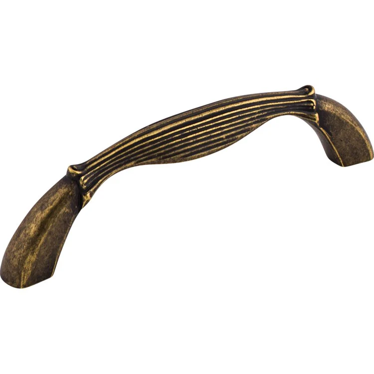 Pull Edwardian Straight German Bronze Zinc Alloy 3-3/4 Inch 4-7/16 x 1/2 x 1-3/16 Inch - Frankwebs