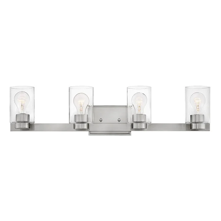 Miley Four-Light Bathroom Lighting Fixture - Frankwebs