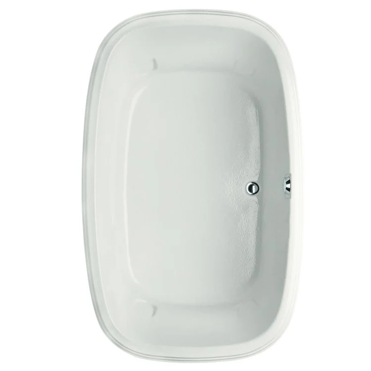 Air Tub Designer Collection Sylvia Drop-In White Rectangle 8 Jet Acrylic 66 x 42 x 24 Inch - Frankwebs