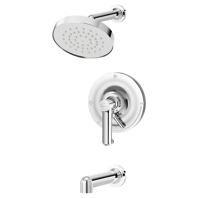 Tub and Shower Trim Museo with Integral Diverter 2 Lever Polished Graphite ADA 1.5 Gallons per Minute - Frankwebs