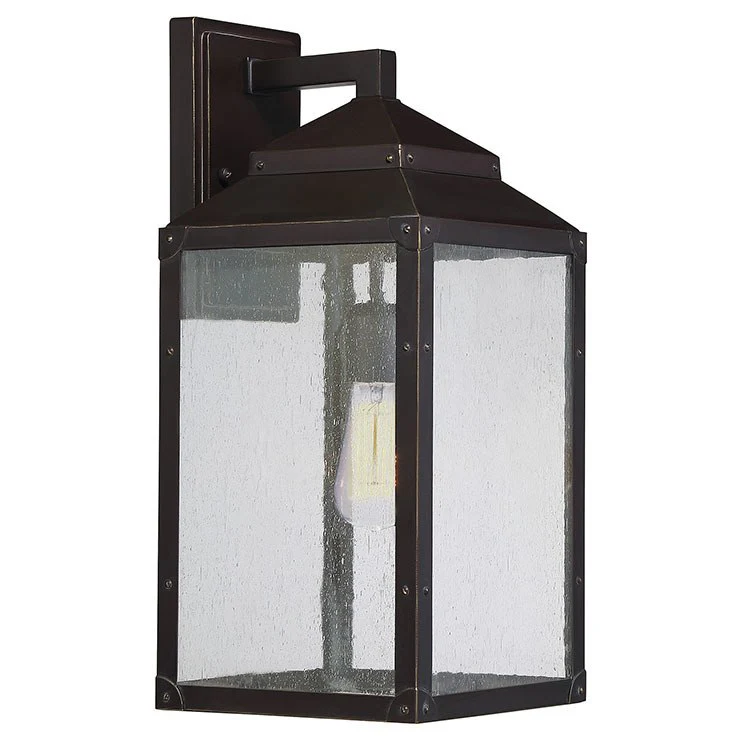 Brennan Single-Light Large Outdoor Wall Mount Lantern - Frankwebs