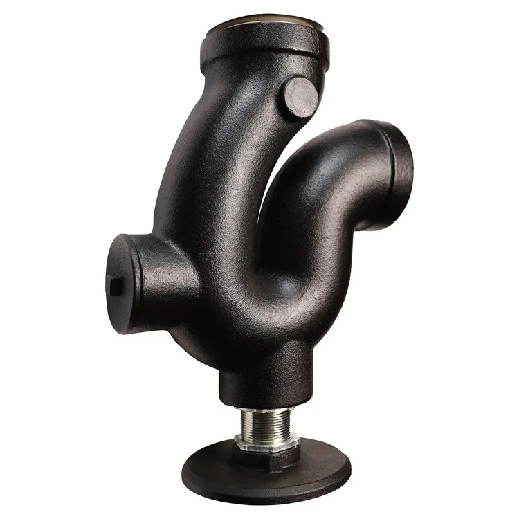 Cast Iron P-Trap for Service Sink Threaded 2