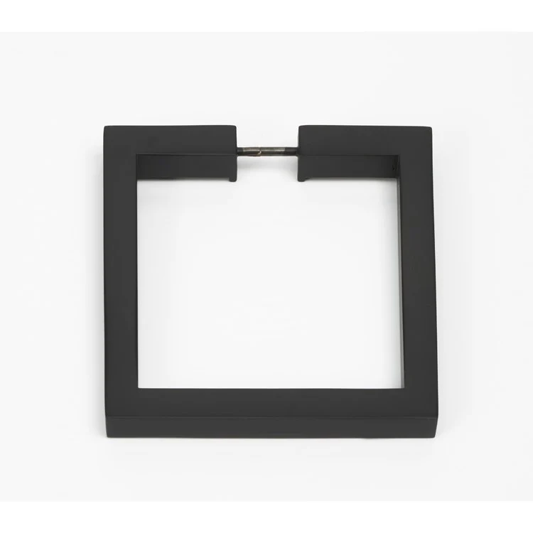Ring Flat Square Unlacquered Brass 3 Inch Brass - Frankwebs