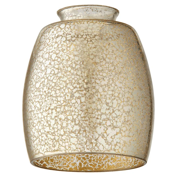 Replacement Silver Mercury Glass Barrel Shade - Frankwebs
