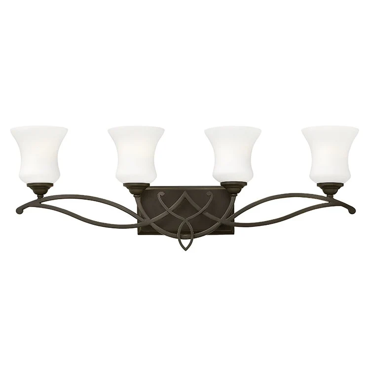 Brooke Four-Light Bathroom Lighting Fixture - Frankwebs