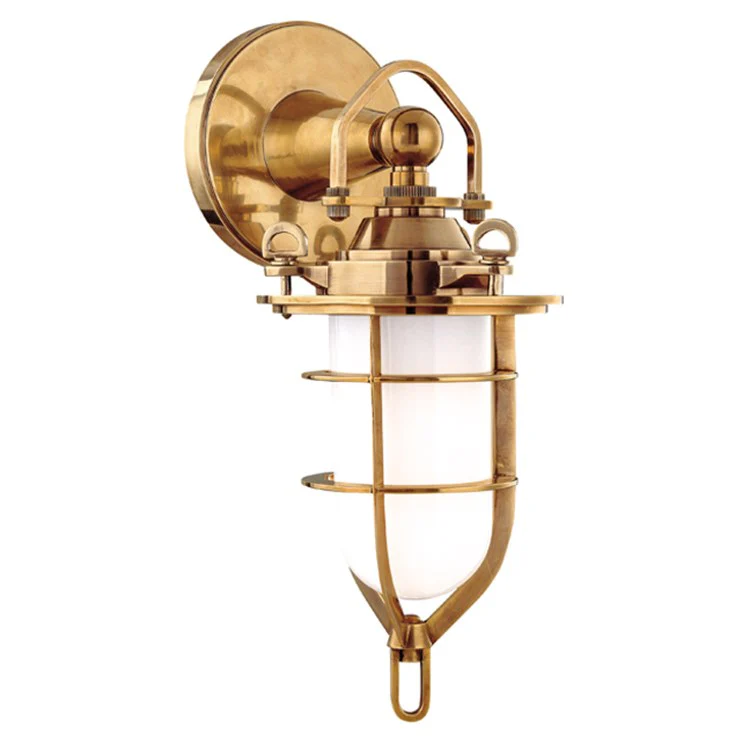 New Canaan Single-Light Bathroom Wall Sconce - Frankwebs