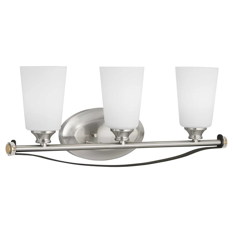 Nealy Three-Light Bathroom Vanity Fixture - Frankwebs
