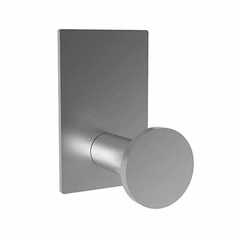 Robe Hook Metro Single Stainless Steel PVD 3-1/2 Inch 2-2/7 Inch Wall Mount Brass - Frankwebs