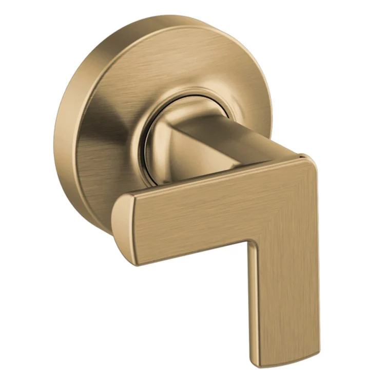 Handle Kit Kintsu Brass 2 Cross Brilliance Black Onyx ADA for Wall Mount Tub Filler - Frankwebs