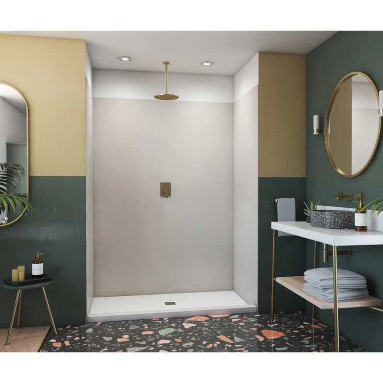 Shower Wall Kit Surround Glue Up Birch 36 Inch - Frankwebs