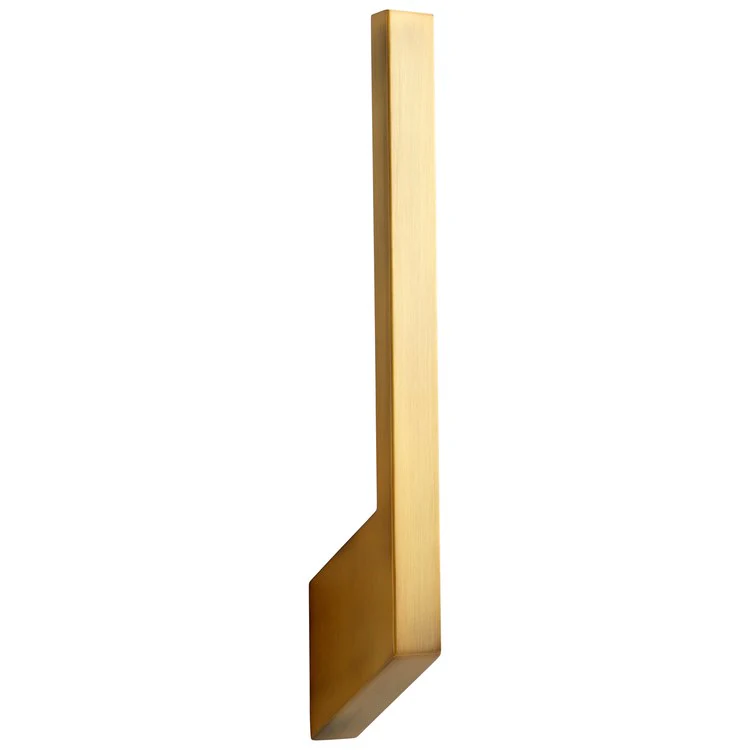 Mirage Single-Light LED Wall Sconce - Aged Brass - Frankwebs