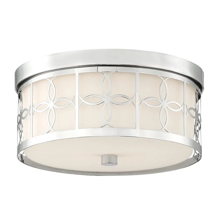Anniversary Two-Light Flush Mount Ceiling Fixture - Frankwebs