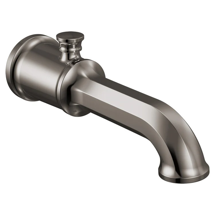 Tub Spout Beauclere Pull Up Diverter Brilliance Black Onyx 9 Inch Brass 1/2 IN NPT - Frankwebs