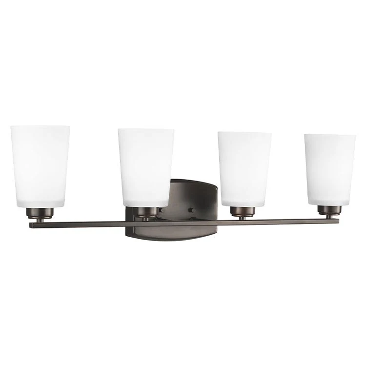 Franport Four-Light LED Bathroom Vanity Fixture - Frankwebs
