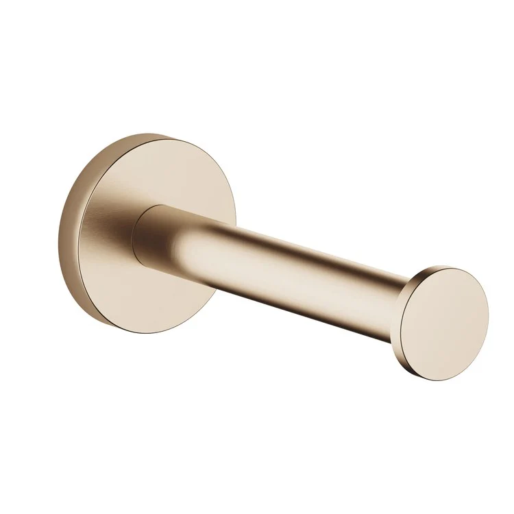 Toilet Paper Holder TARA Reserve Brushed Champagne 5-1/4 Inch Wall Mount - Frankwebs
