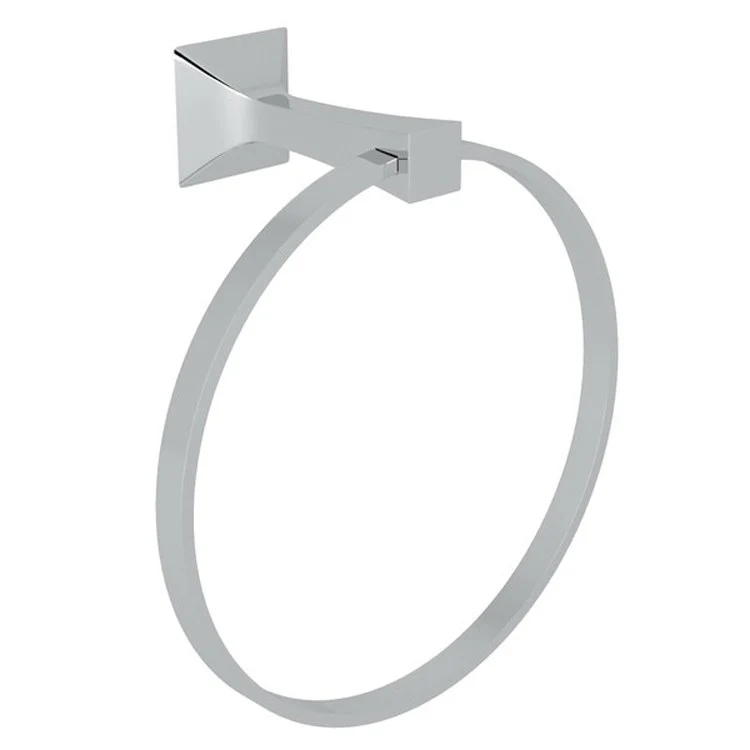 Towel Ring Vincent 7-3/4 Inch Satin Nickel Brass/Zinc 4-1/4 Inch - Frankwebs