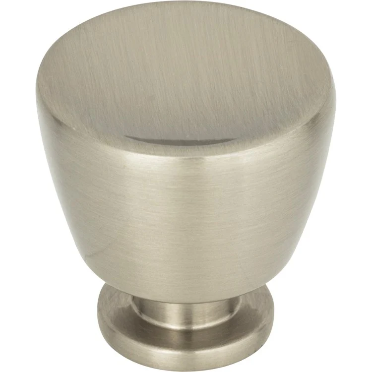 Knob Atlas Conga Brushed Nickel Zinc Alloy 1-1/4 Inch - Frankwebs