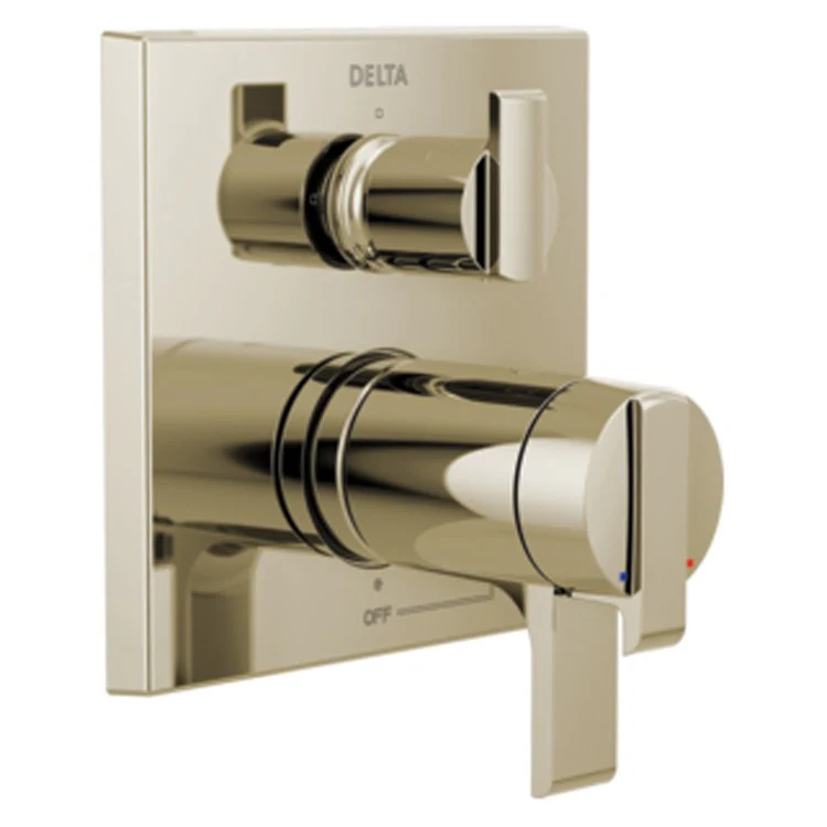 Angular Modern TempAssure 17T Thermostatic Valve Trim with Three-Function Diverter - Frankwebs