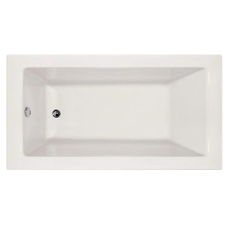 Soaking Tub Designer Collection Sydney 60 x 30 Inch Alcove Tub Only Right Hand White Acrylic - Frankwebs