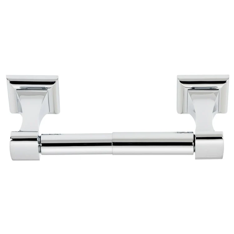 Toilet Paper Holder Manhattan Bath Polished Chrome 8-1/4 Inch 3-1/4 Inch Wall Mount - Frankwebs