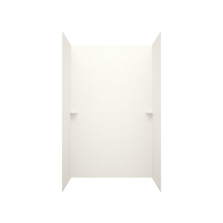 Shower Wall Swanstone Kit White 3 Panels 36 x 36 x 72 Inch - Frankwebs