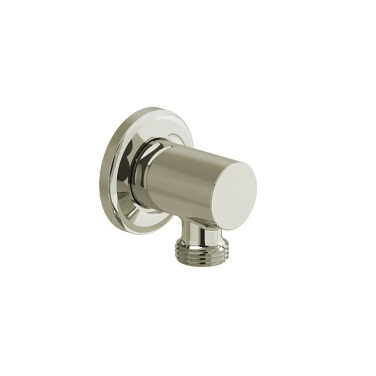 Handshower Elbow Outlet 1-7/8 Inch Brass Polished Nickel 1/2 Inch - Frankwebs