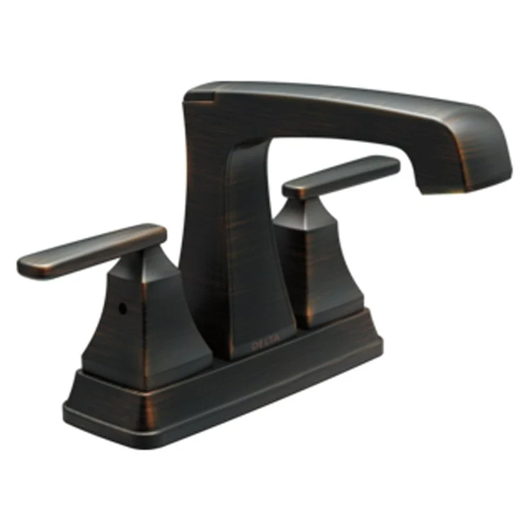 Lavatory Faucet Ashlyn Centerset Deck Mount 4 Inch Spread 2 Lever ADA WaterSense Venetian Bronze 1.2 Gallons per Minute - Frankwebs
