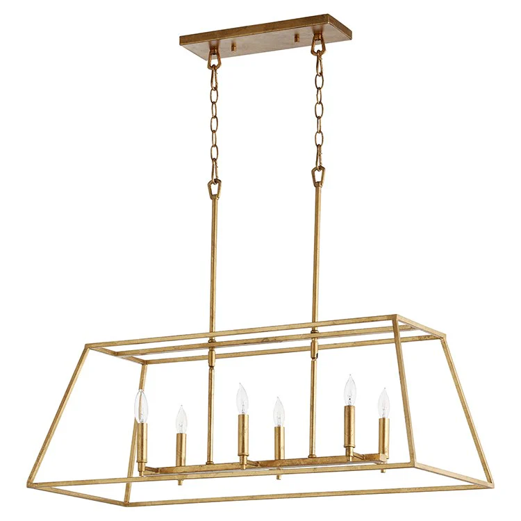 Gabriel Six-Light Island Chandelier - Frankwebs