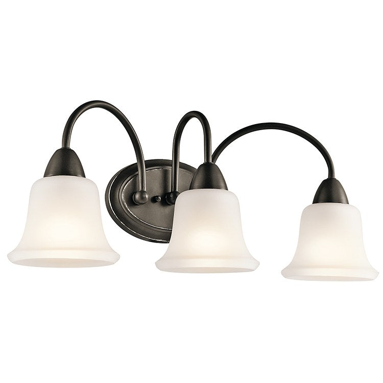 Nicholson Three-Light Bathroom Vanity Fixture - Frankwebs