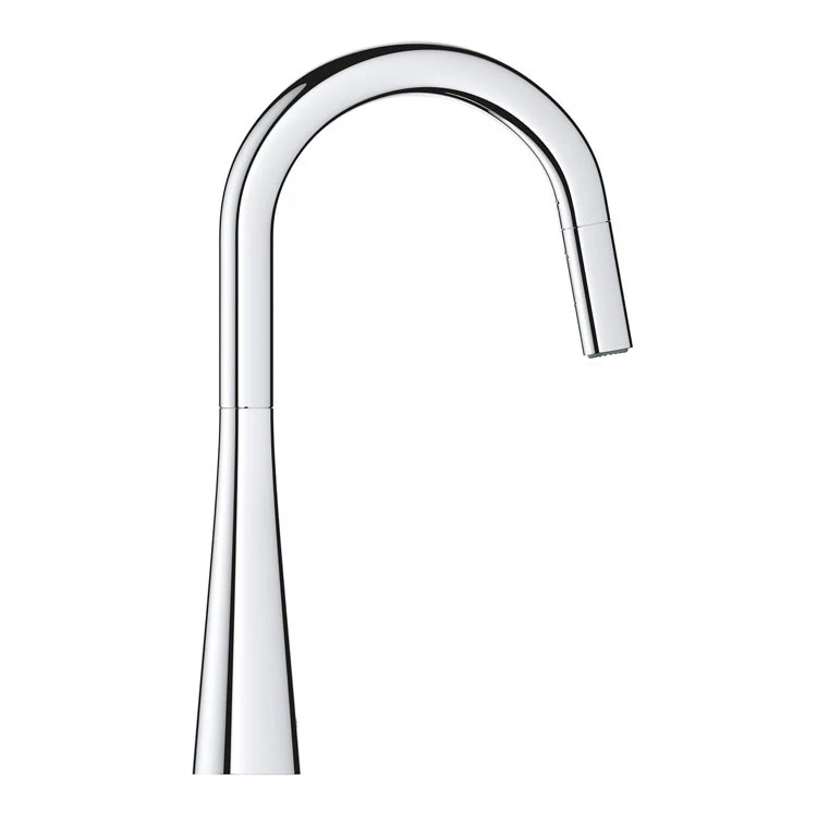 Zedra/Ladylux Single Handle Pull-Down Kitchen Faucet with Dual-Function Spray Head - Frankwebs