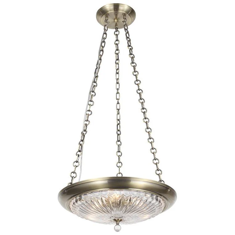 Celina Three-Light Antique Mini Chandelier - Frankwebs
