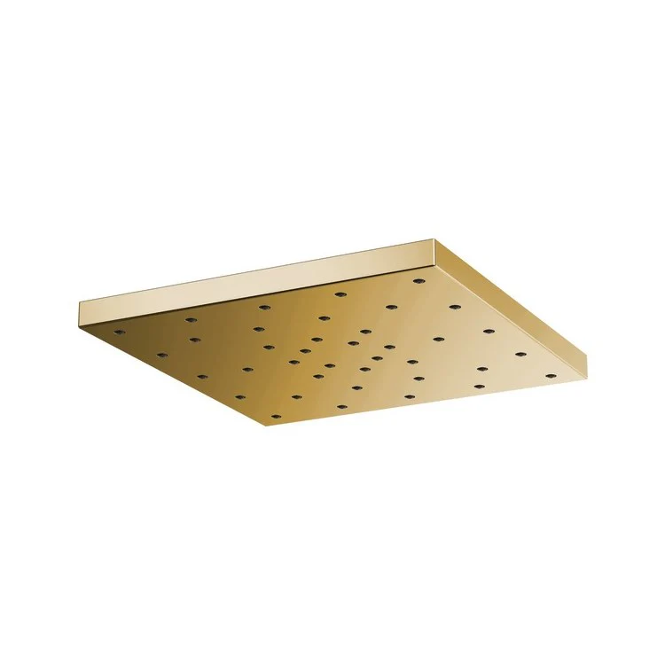 Showerhead Universal Showering 1 Function Linear Round Rain Can Brilliance Brushed Nickel 14 Inch 1.75 Gallons per Minute Square H2OKinetic Drenching Spray - Frankwebs