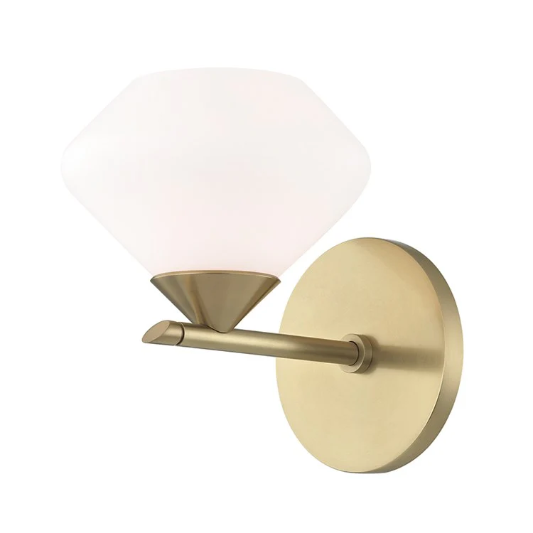 Valerie Single-Light Bathroom Wall Sconce - Frankwebs