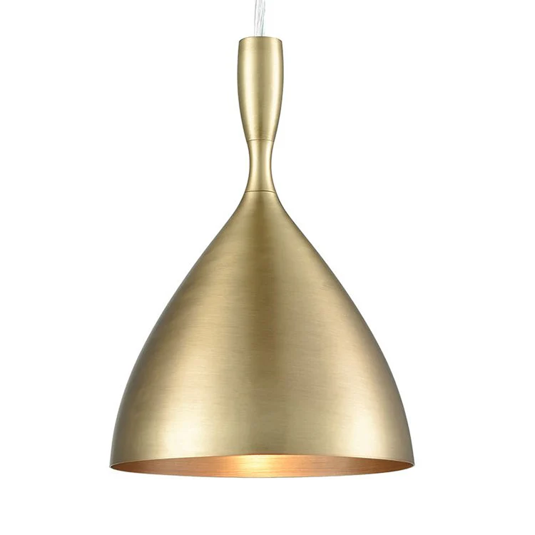 Spun Aluminum Single-Light Pendant - Frankwebs