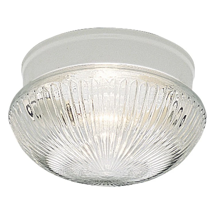 Fitter Series Two-Light Flush Mount Ceiling Fixture with Snap-In Fitter - Frankwebs