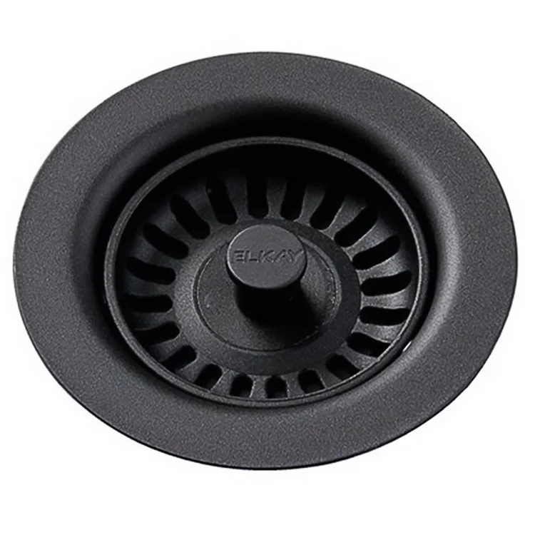 Drain Fitting with Removable Basket Strainer and Rubber Stopper 5 x 3 Inch Jubilee Polymer for Sinks with 3-1/2IN Drain Opening 4-1/2 Inch - Frankwebs
