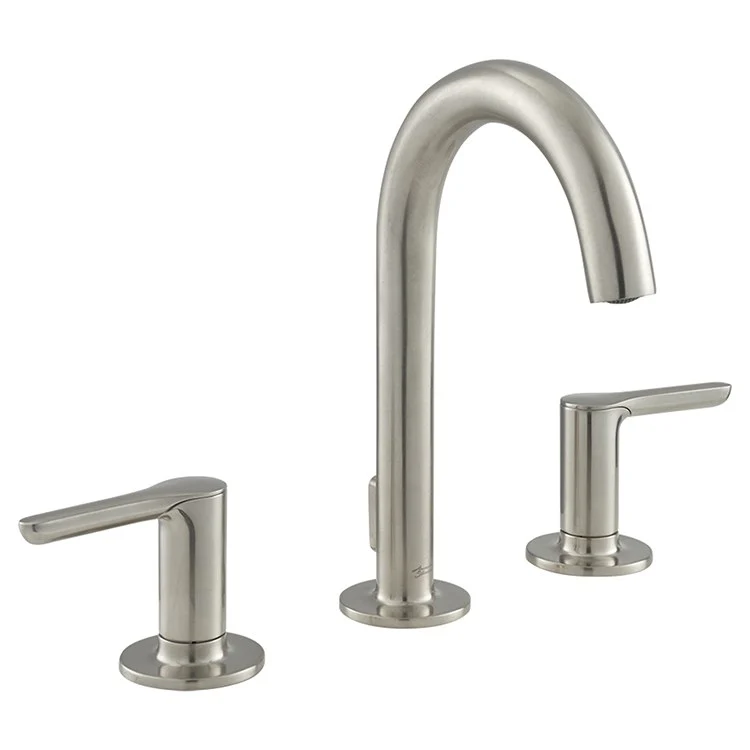 Studio S Two Handle Widespread Bathroom Faucet with Pop-Up Drain and Lever Handles - Frankwebs