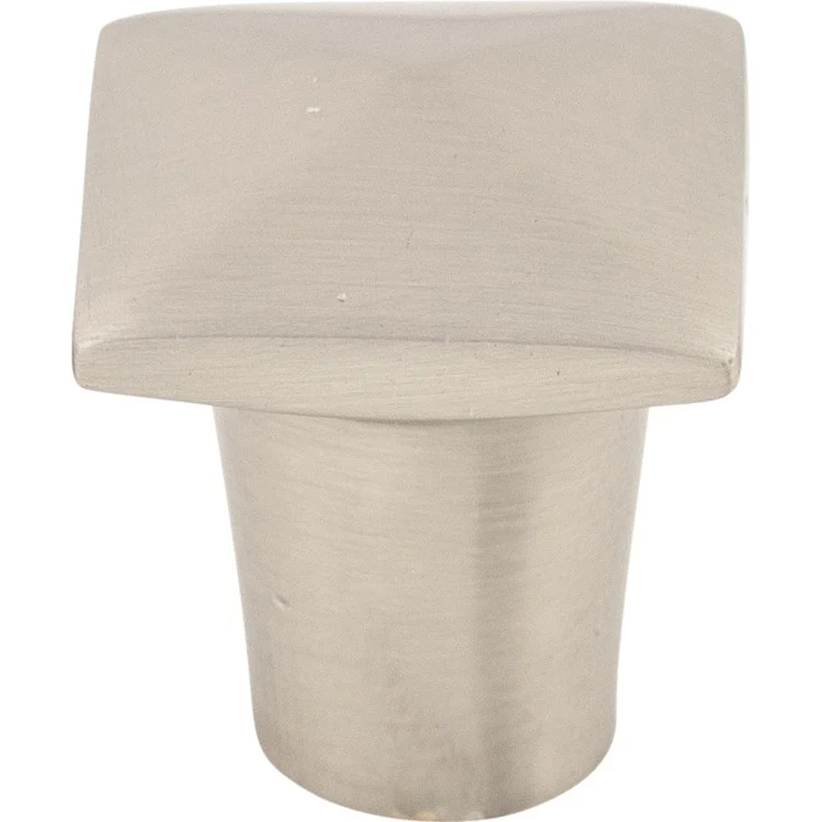 Knob Aspen II Square Brushed Satin Nickel Bronze 7/8 x 7/8 x 1-1/8 Inch 1-1/8 Inch - Frankwebs