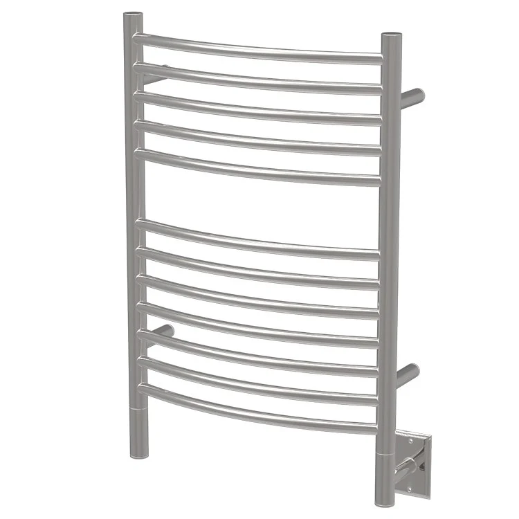 Jeeves E 12-Bar Curved Stainless Steel Towel Warmer - Frankwebs