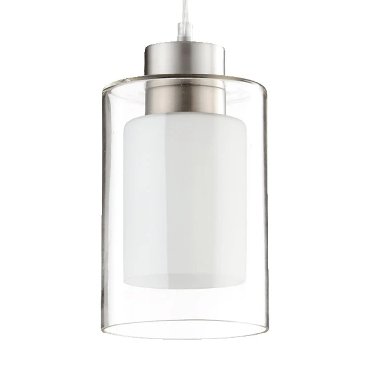 Signature Single-Light Mini Pendant with Dual-Layer Shade - Frankwebs