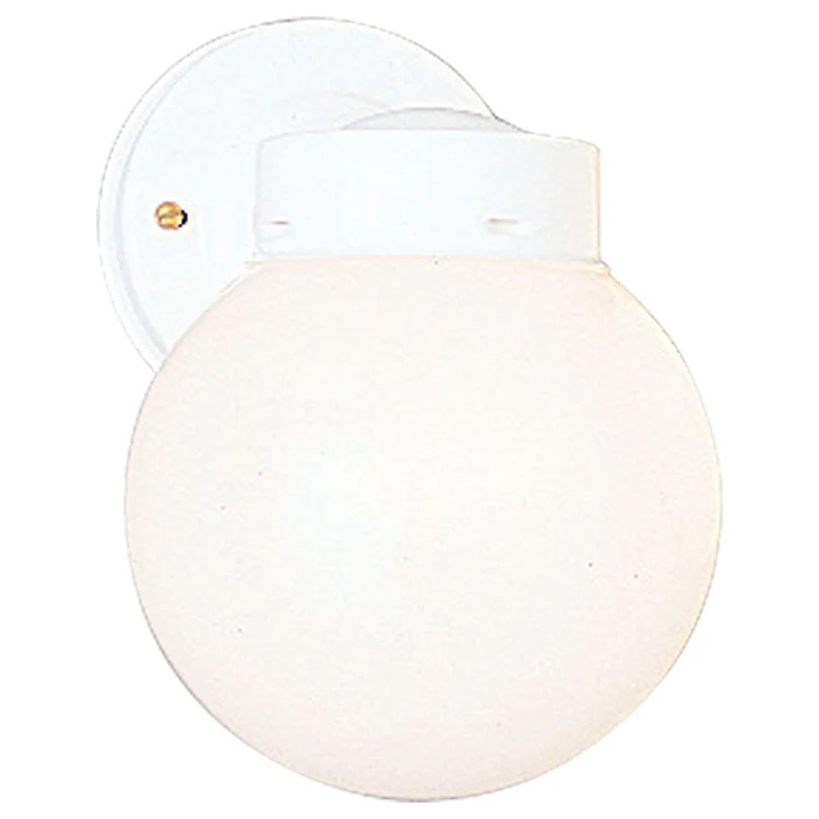 Single-Light Globe Utility Wall Lantern - Frankwebs