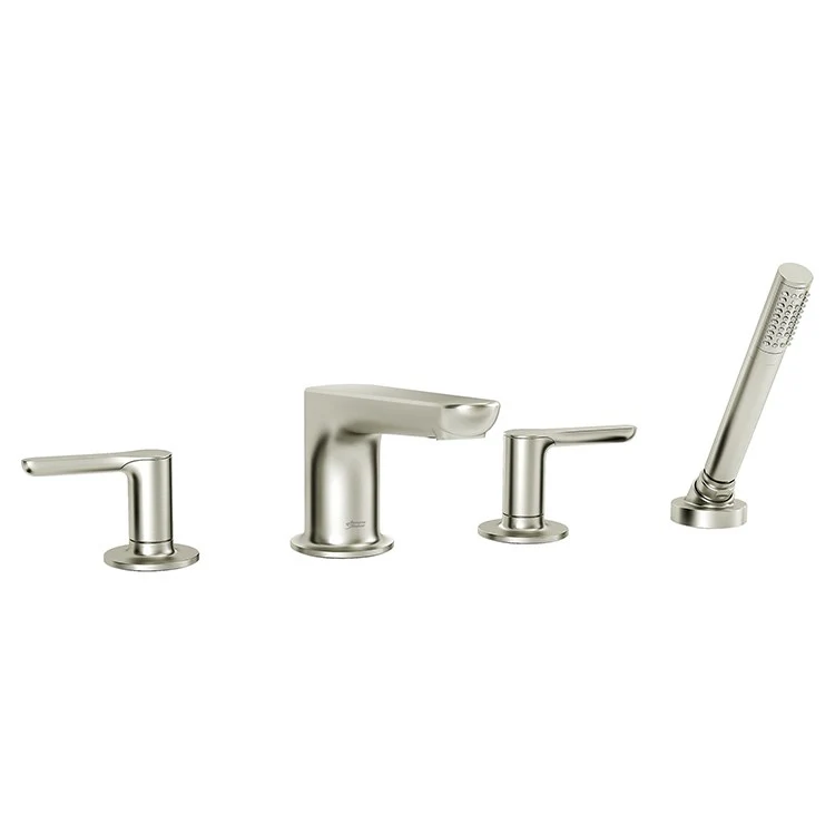 Studio S Two Handle Roman Tub Faucet with Handshower for Flash Valve - Frankwebs