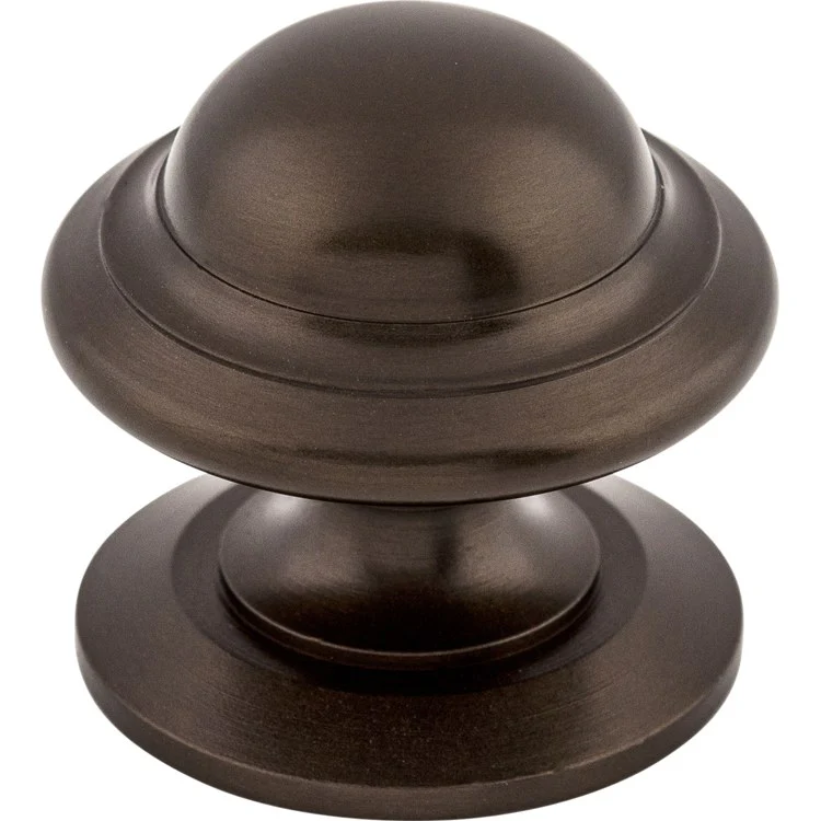 Knob Britannia Empress Round Pewter Antique Brass 1-3/8 x 1-3/8 x 1-1/4 Inch 1-1/4 Inch - Frankwebs