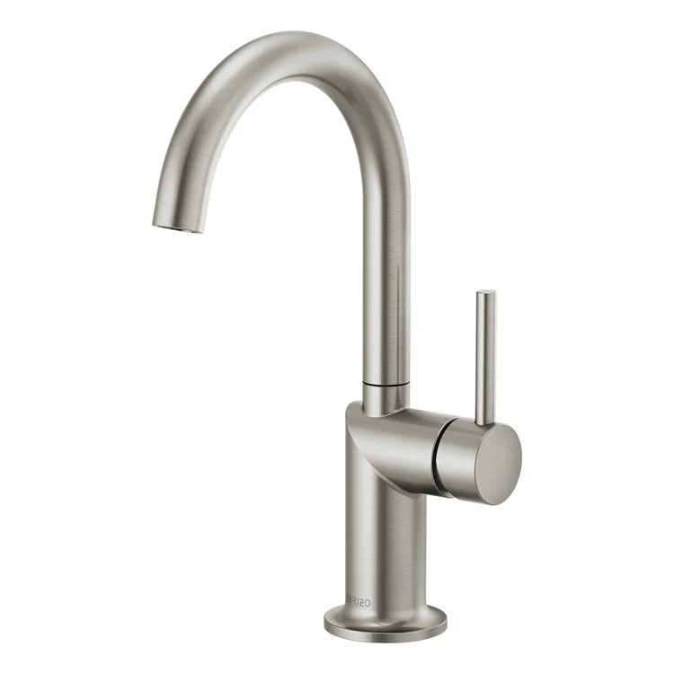 Bar Faucet Odin 1 Less Handle ADA Brilliance Stainless Arc 1.8 Gallons per Minute - Frankwebs
