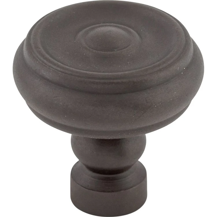 Knob Devon Brixton Button Round Polished Nickel Zinc Alloy 1-1/4 Inch - Frankwebs