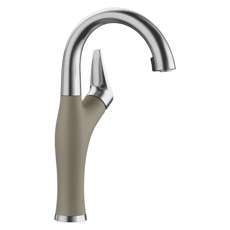 Bar Faucet Artona 1 Lever CALGreen Stainless Steel/Truffle 1.5 Gallons per Minute - Frankwebs