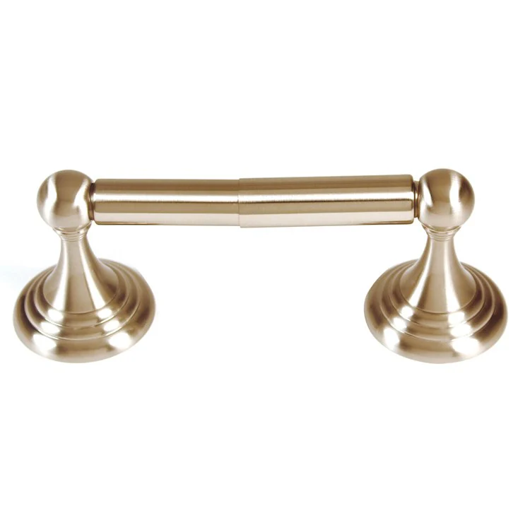 Toilet Paper Holder Embassy Bath Unlacquered Brass 6-1/4 to 8-3/4 Inch 3-1/4 Inch Wall Mount - Frankwebs