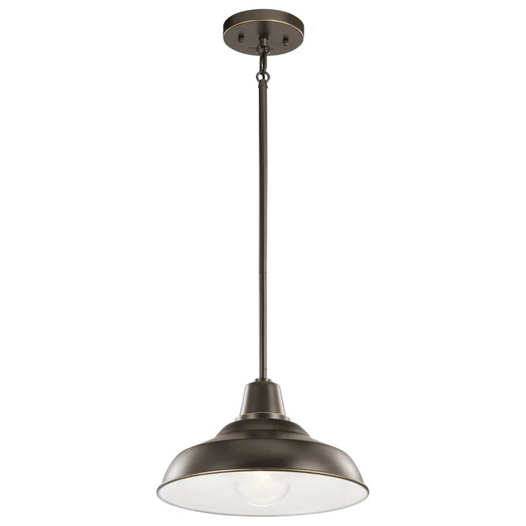 Pier Single-Light Outdoor Pendant/Semi-Flush Mount Ceiling Fixture - Frankwebs